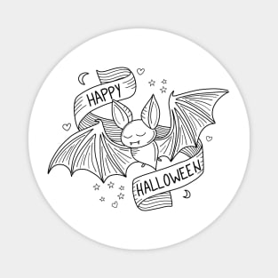 Cute Halloween Bat Magnet